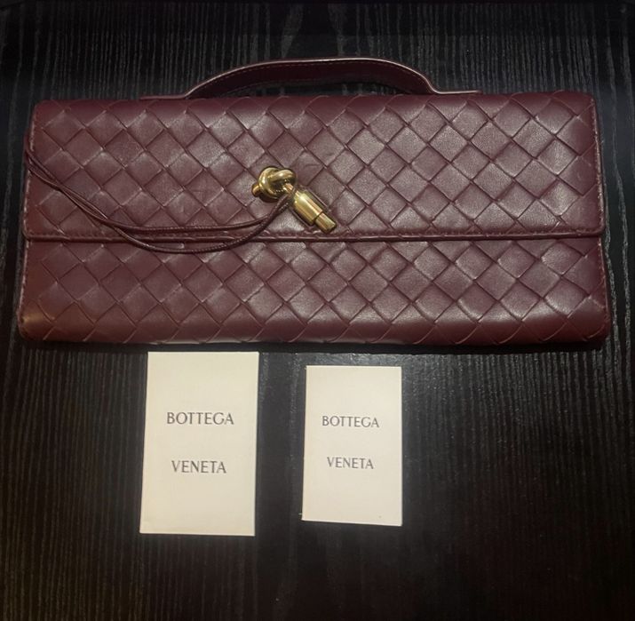 Bottega Veneția Intrecciato Clutch