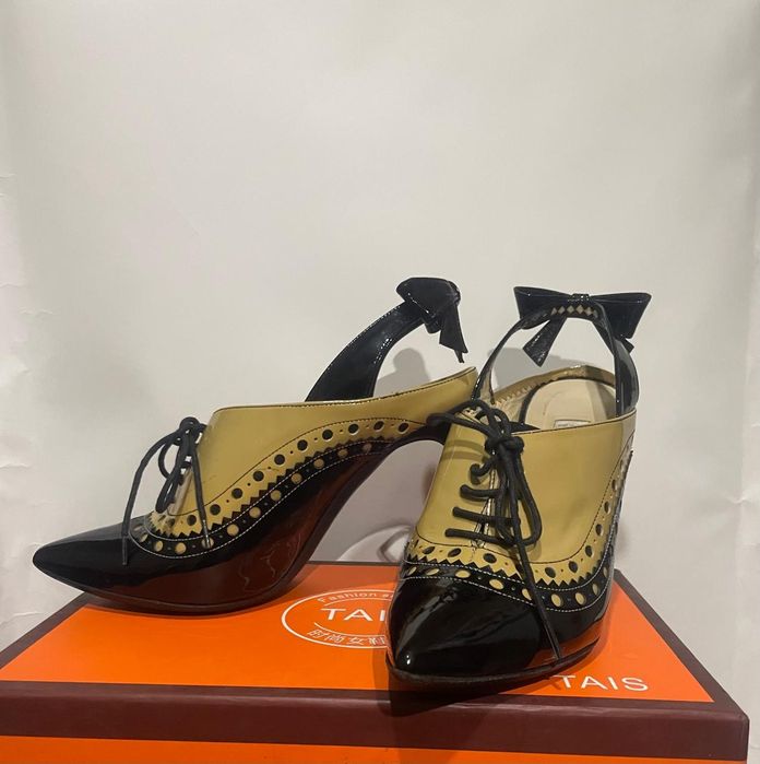 Продам б/у кожаную обувь.