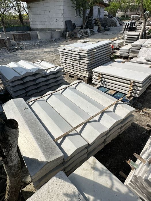 capace din beton pentru gard
