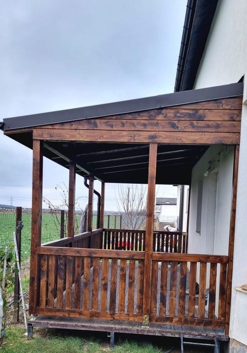 Vând terase pergole la comanda
