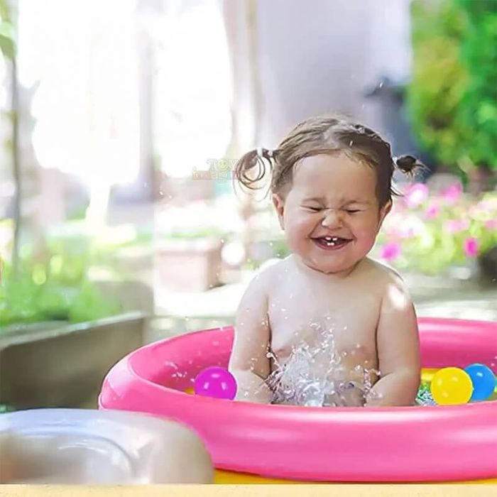 Басейн, надуваем с надуваемо дъно 3 нива, 86 см х 25 см