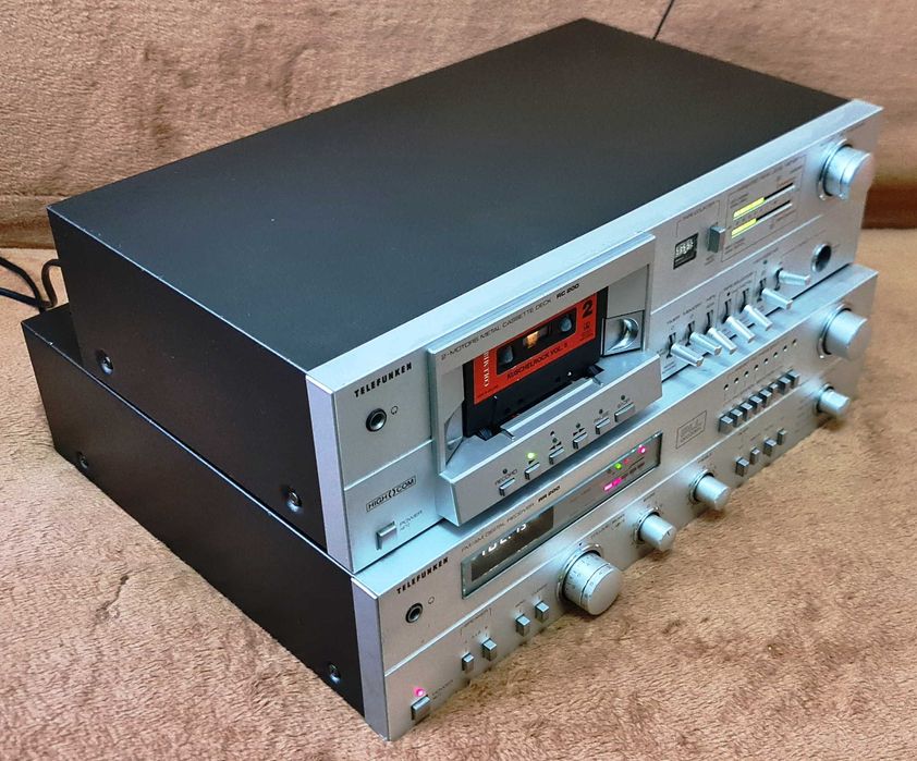 Telefunken RR200 amplituner si RC200 deck