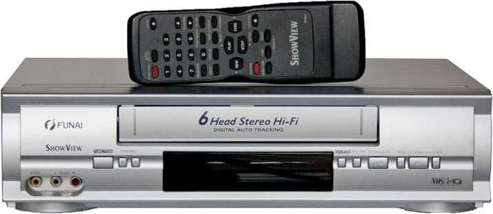 Video VHS recorder 6 capete nou