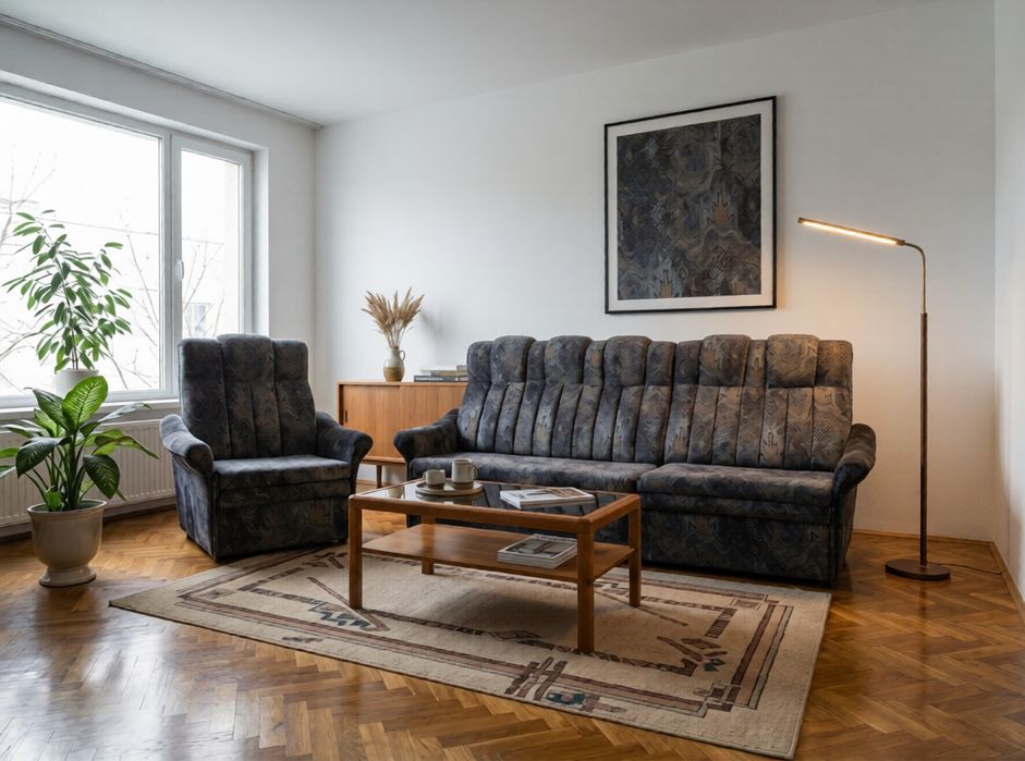 Covor Textură Bogată și Accente Art Deco