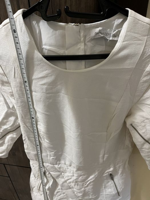 Красива секси бяла рокля, XS/S размер