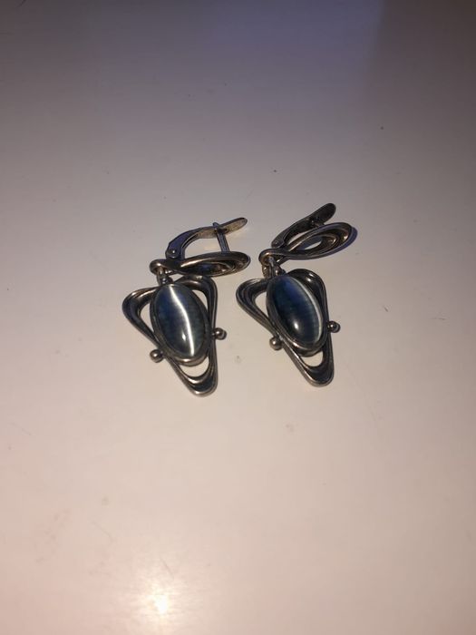 Серебряные серьги
