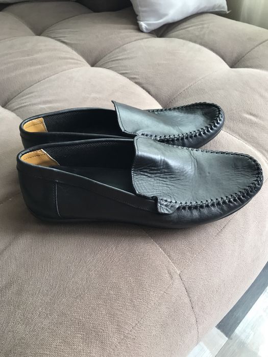 Мъжки мокасини Естествена кожа