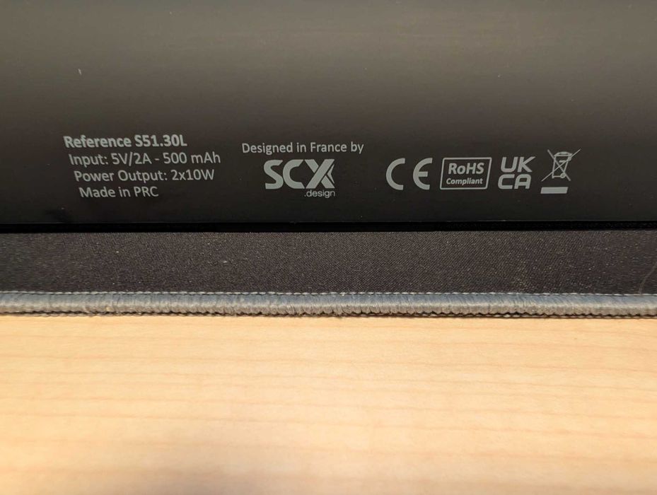 Soundbar / Boxă Bluetooth Premium SCX Design S51