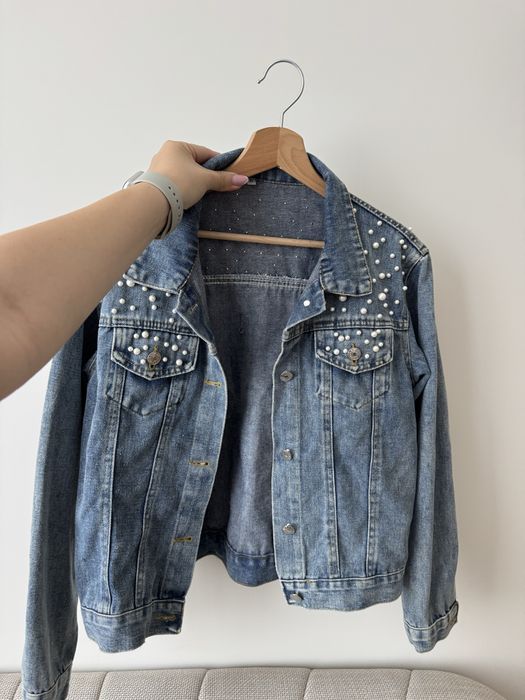 Дънково яке за булка/сватба Bride M размер