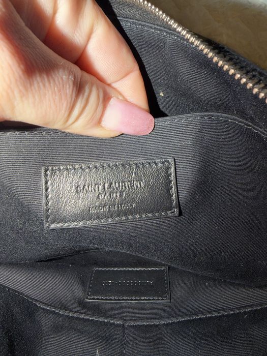 Vand plic SAINT LAURENT originala cu  pictura personalizata