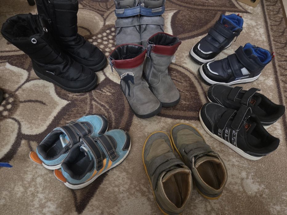 Есенни и зимни боси боти и обувки 23, 24, 25 и 26 размер