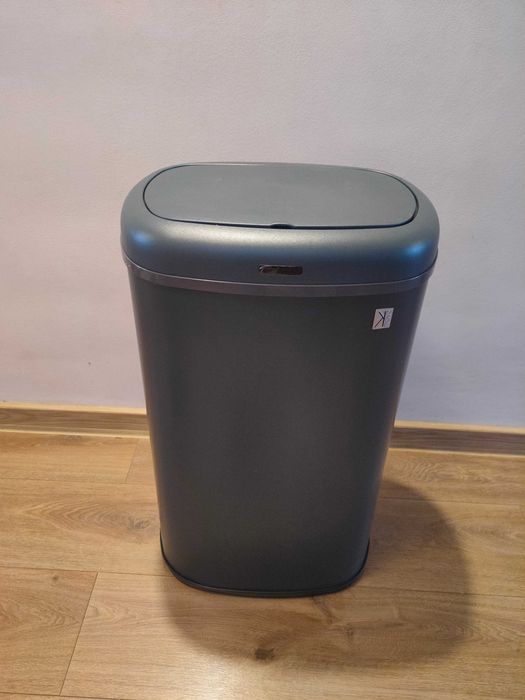 Coș de gunoi automat de bucătărie LOGAN 58L, gri mat