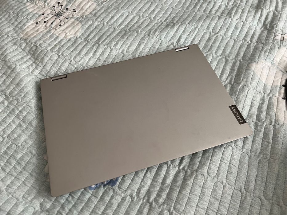 ноутбук  lenovo серый