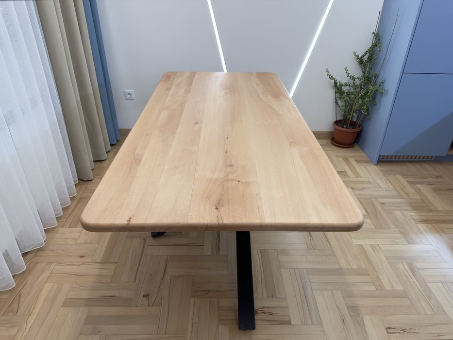 Маса масив естествено дърво: Дъб, Орех, Бряст, Липа