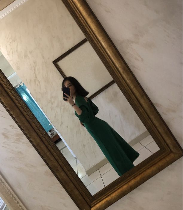 Изумрудное платье Lichi