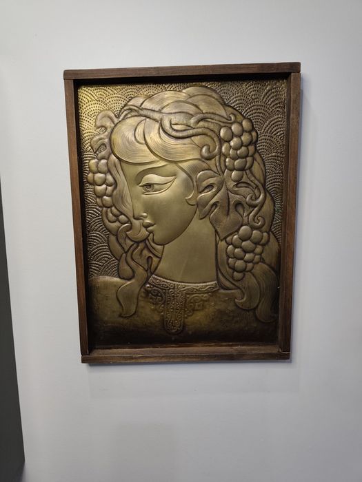 Художествено пано от месинг – СССР, 80-те години