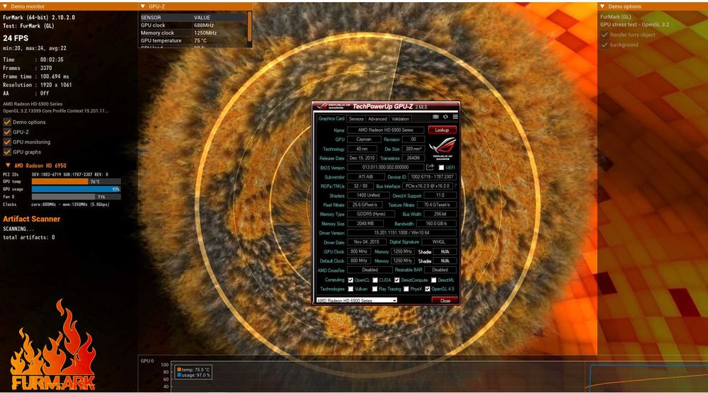 Placa video PowerColor Radeon HD6950 2GB GDDR5 256-bit