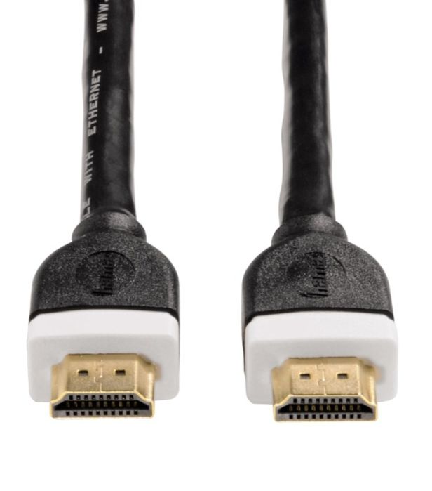 3m Cablu HDMI dublu ecranat de mare viteză Hama