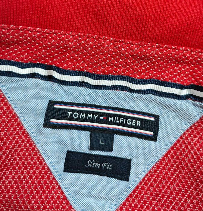 Tommy Hilfiger Slim fit Оригинална мъжка тениска размер L