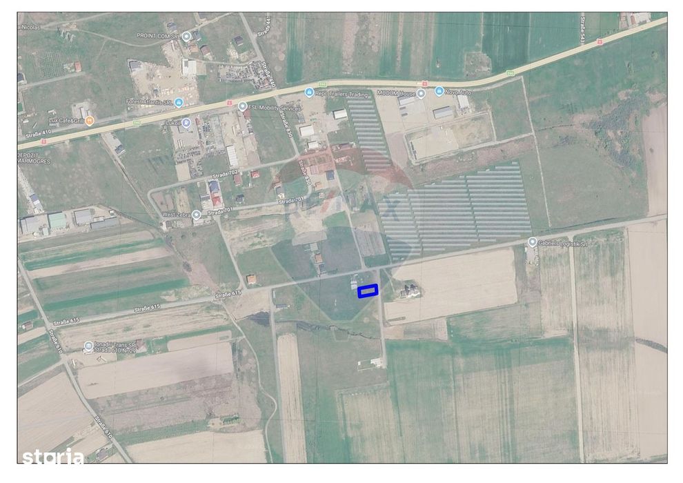 De vânzare teren intravilan 609 mp, Oșorhei