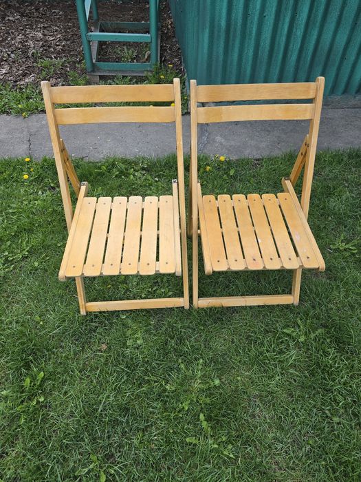 Стулья раскладные. С времён СССР.