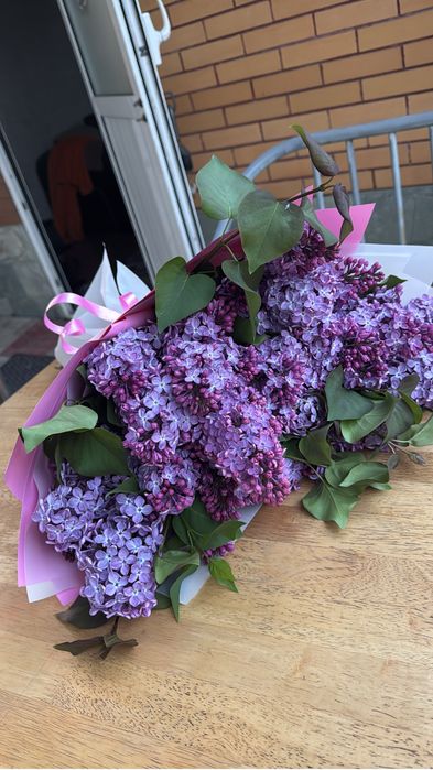 сирень букеты домашняя