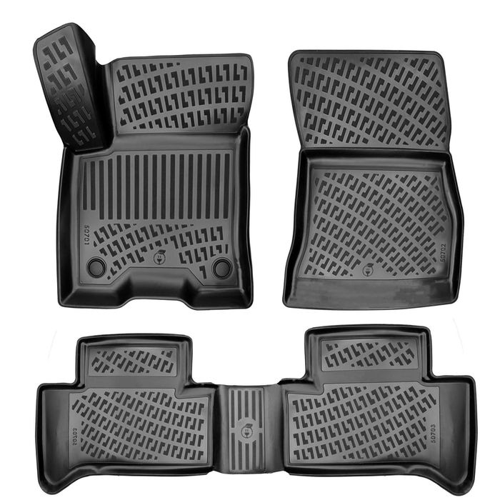 Гумени стелки RizLine за Mercedes EQA (2021+) Мерцедес