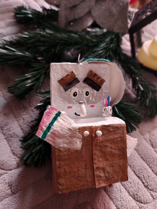 Ёлочные игрушки из ваты. Распродажа