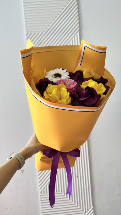 Букеты из мыла