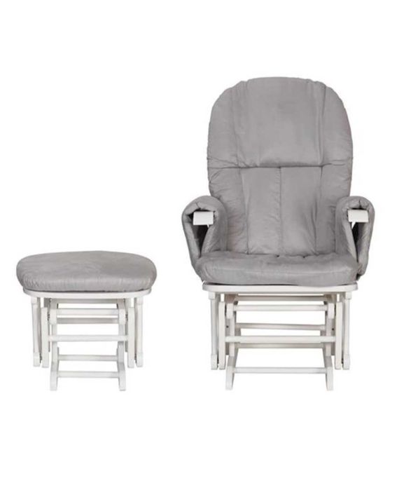 Люлеещ фотьойл с табуретка