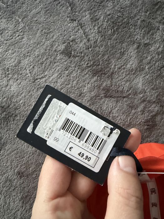 Tommy Hilfiger sapca unisex portocalie cu logo mic marime OS noua