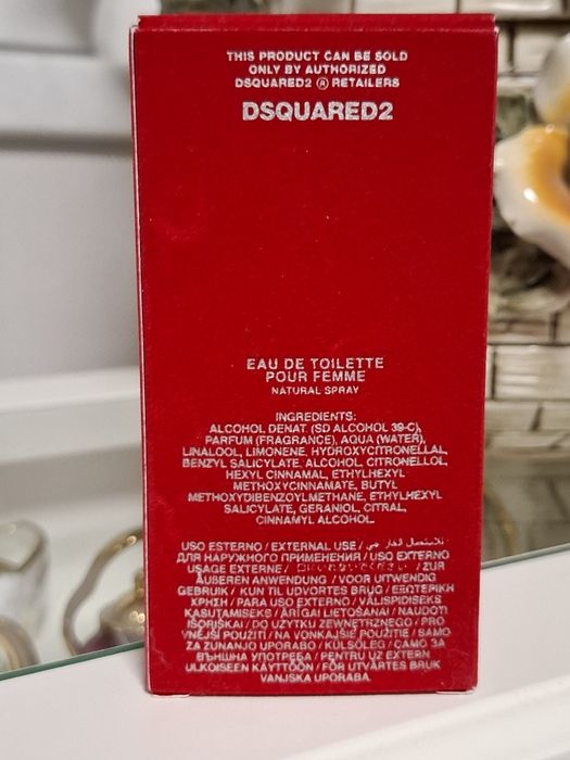 Дамска тоалетна вода Dsquared2 Red Wood 50ml