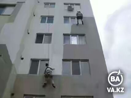 Услуги промышленных альпинистов.