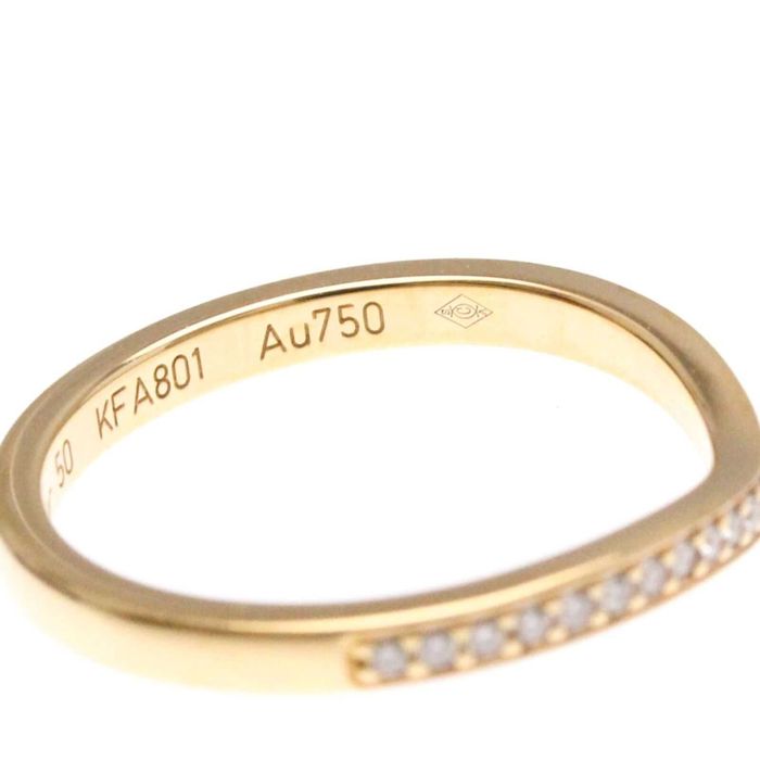 Inel Original Cartier  Ballerina Diamond Pink Gold - 18 ct -Marimea 50