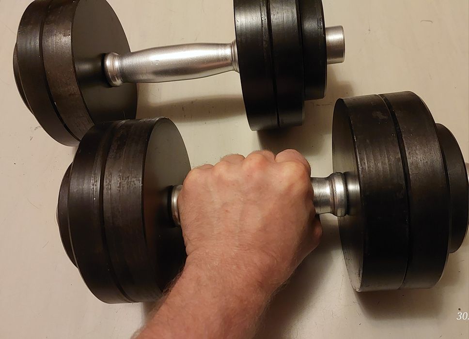 Гантели разборные металлические