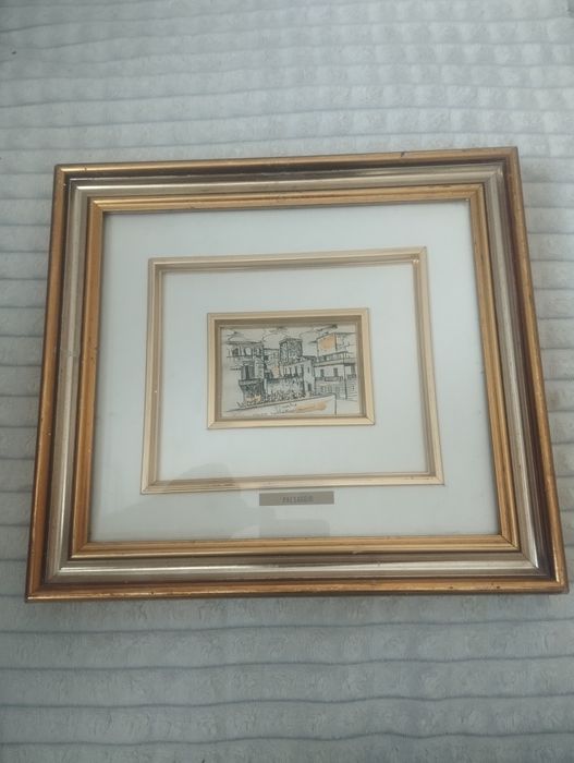 Vând 2 tablouri unul este placat cu aur și unul cu argint