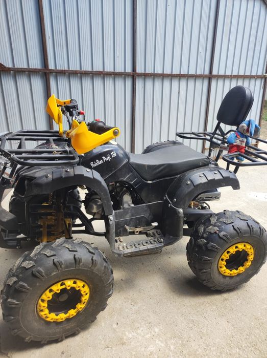 ATV 150cc ca NOU – Alarmă, Pornire Telecomandă, 3 Viteze – Acte în regulă