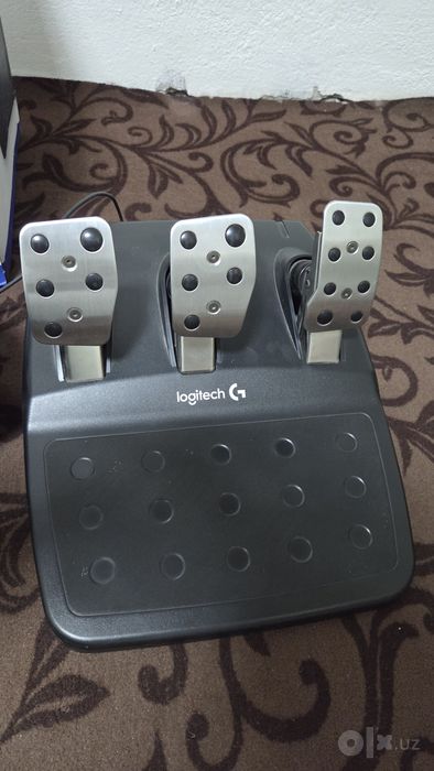Руль Logitech G29 + Педали + КПП (Shifter) / Отличное состояние