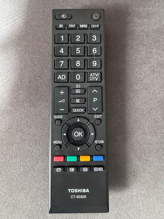 TV TOSHIBA mic (de bucatarie) cu telecomanda, Top