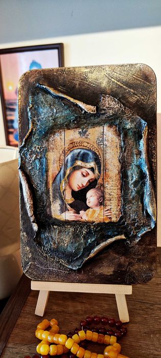 Нови икони  декупаж и дорисуване