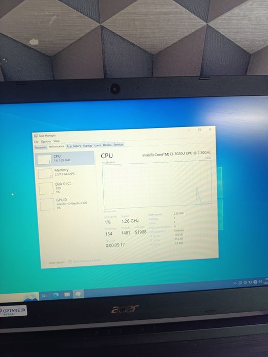 Laptop office Acer aspire 3 complet perfect funcțional