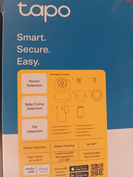 Camera tapo fara fir noua