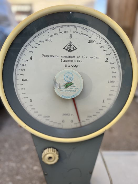 Весы для магазина рабочие советские