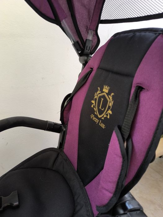 Детска триколка Flexy Lux лилав BYOX