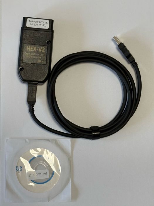 VCDS Diagnoza VAG 26.3 HEX V2 VAGCOM versiune completa FULL compatibilă VW / Audi / Skoda / Seat Lb. Romana Engleza