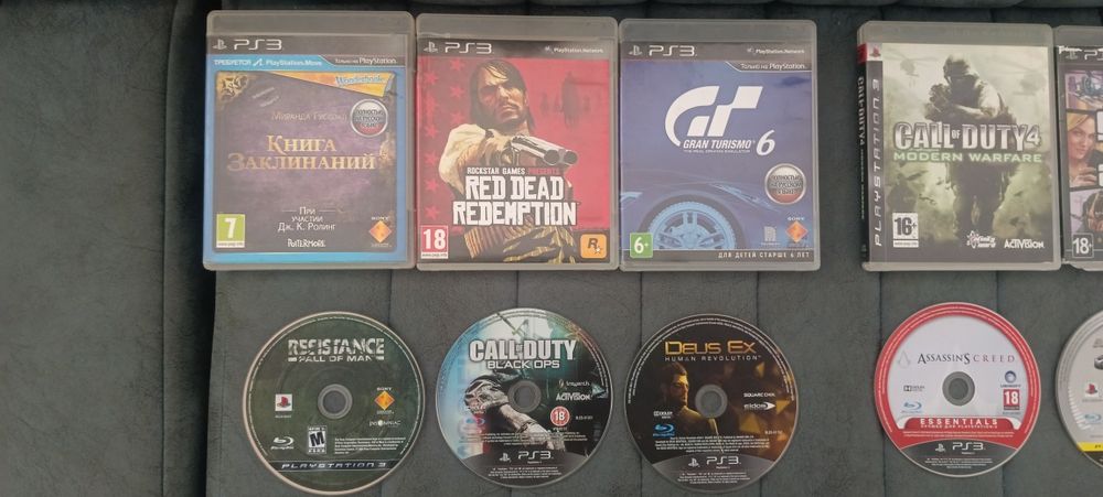 Ps3 orginal oʻyin disklar