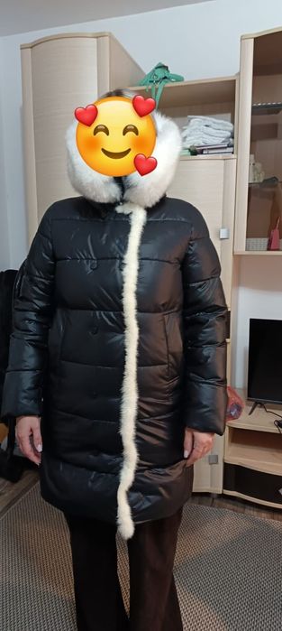 Пуховик зимний женский