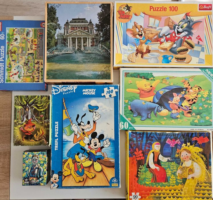 8 бр.пъзели, обща цена