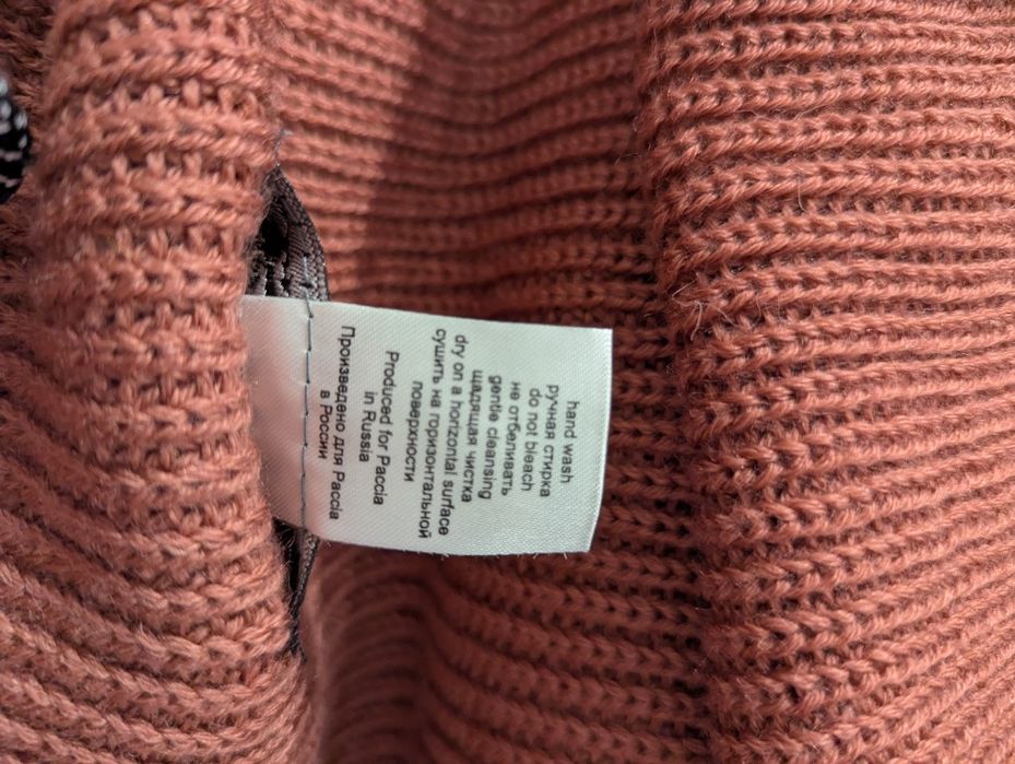 шапка и шарф комплект полушерсть