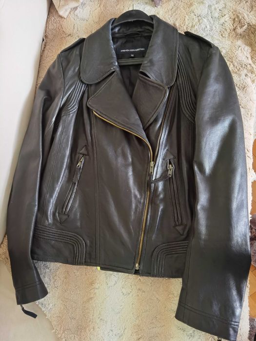 Дамско кожено яке